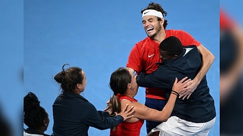 Fritz clinched the title for his country with a 7-6(4), 7-6 win over Matteo Berrettini