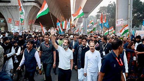 Congress leader Rahul Gandhi during Bharat Jodo Yatra