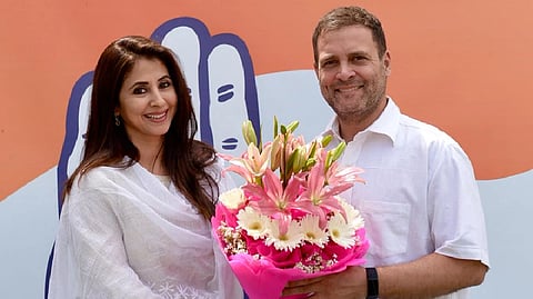 Urmila Matondkar joins Rahul Gandhi's Bharat Jodo Yatra