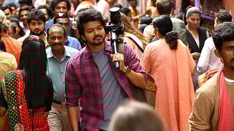 Actor Vijay in Varisu