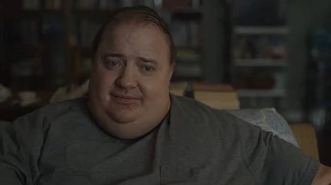 A still from The Whale