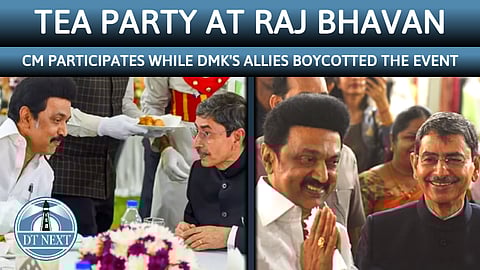 Governor's tea party at Raj Bhavan