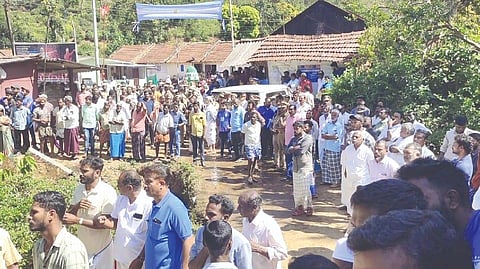 The kumkis were brought from Mudumalai Tiger Reserve