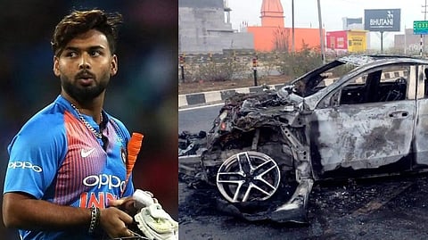 Rishabh Pant; Visual from the spot