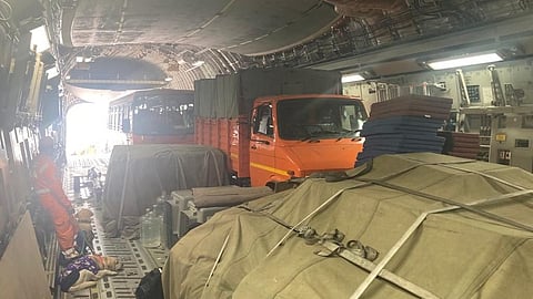 India's second IAF MCC C-17 carrying help leaves for Turkey