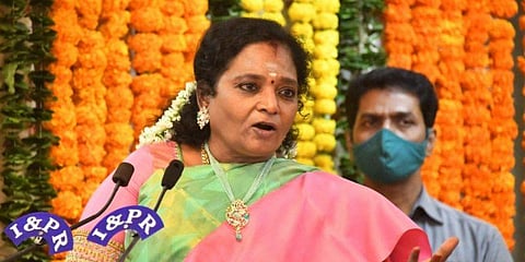 Telangana Governor and Puducherry Lieutenant Governor Tamilisai Soundararajan