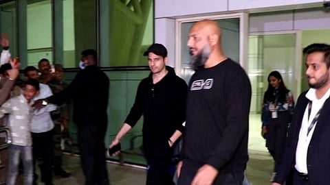 Sidharth Malhotra papped at Jaisalmer airport