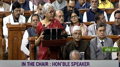 Union Finance Minister Nirmala Sitharaman