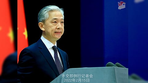 Chinese Foreign Ministry Wang Wenbin