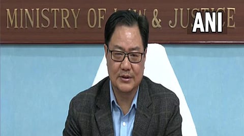 Union Law Minister Kiren Rijiju