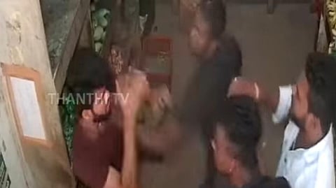 Screengrab from CCTV footage