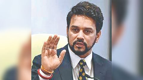 Information and Broadcasting Minister Anurag Thakur