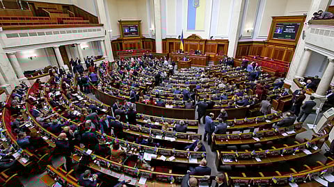 The increase included funds to finance and modernise hospitals in the capital Kyiv and the western city of Lviv, and to rebuild bridges damaged in Russia's war on Ukraine