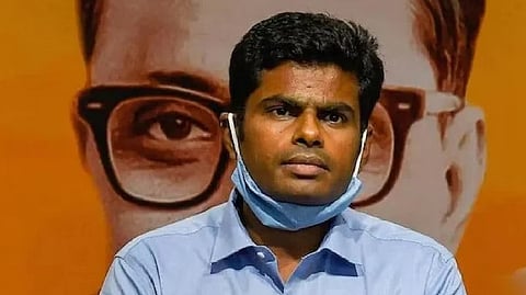 BJP state chief K Annamalai