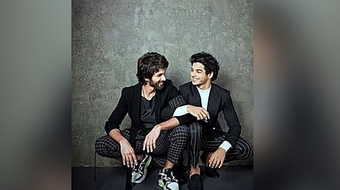 Shahid Kapoor and Ishaan Khatter