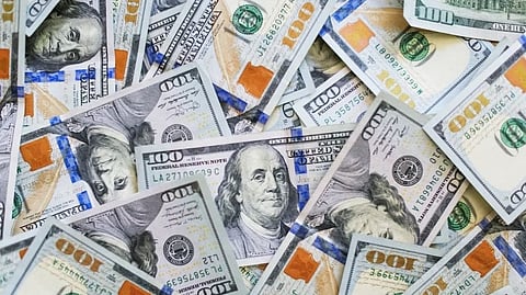 In October 2021, the country's forex kitty had reached an all-time high of USD 645 billion