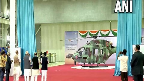 PM Modi inaugurates HAL's Helicopter Factory in Tumakuru