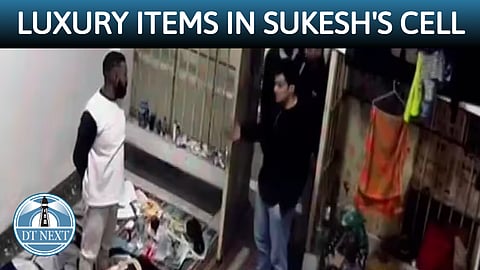 Luxury items found in Sukesh's cell
