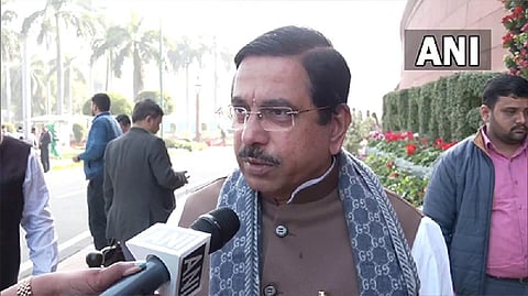 Parliamentary Affairs Minister Pralhad Joshi