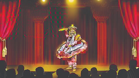 Till the onset of talkies, it was the primary source of visual entertainment in the Presidency.