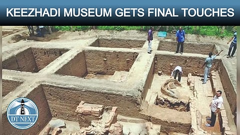 Keezhadi on-site museum gets final touches