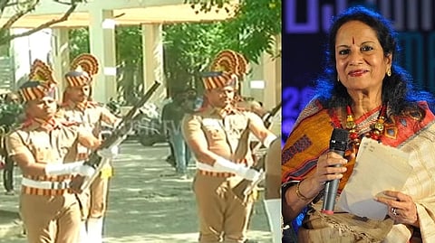 Visual from her last rites; Vani Jairam