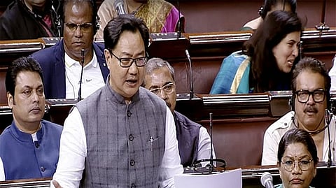 Union Law Minister Kiren Rijiju