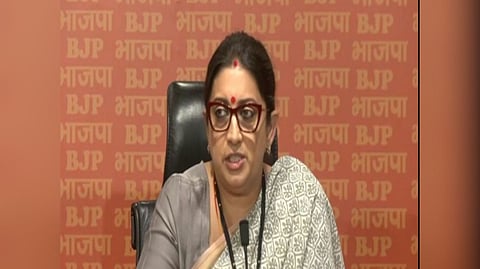 Union Minister Smriti Irani