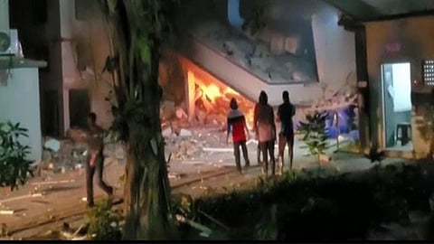 Visuals from the spot