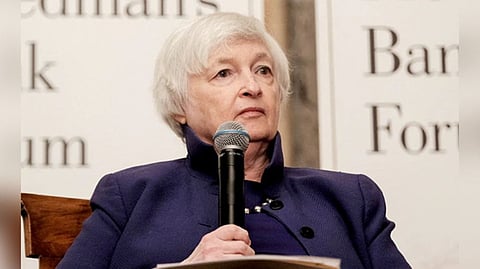 US Treasury Secretary Janet Yellen