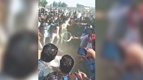 mob attacked a police station in Nankana Sahib