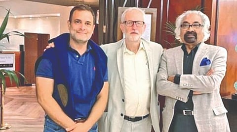 Rahul Gandhi’s photo shared with false context