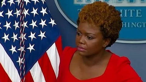 Karine Jean-Pierre, the White House press secretary