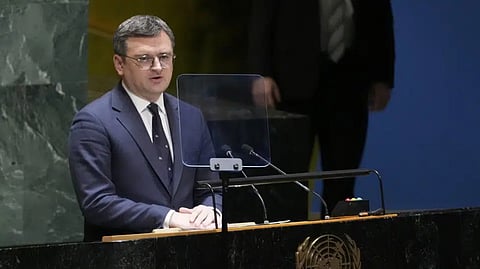 Ukrainian Foreign Minister Dmytro Kuleba