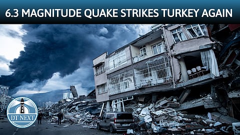 6.3 magnitude quake strikes Turkey-Syria border region