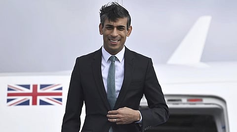 British Prime Minister Rishi Sunak