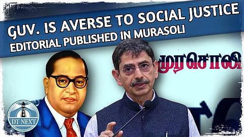 Guv using Ambedkar as facade to find fault with social justice: DMK