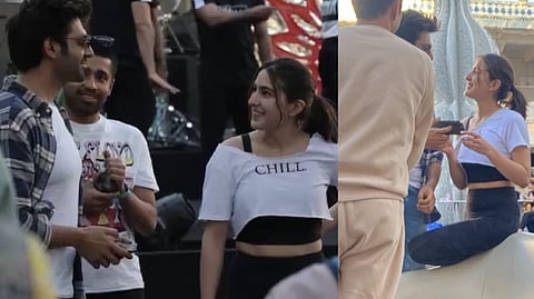 Sara Ali Khan and Kartik Aaryan