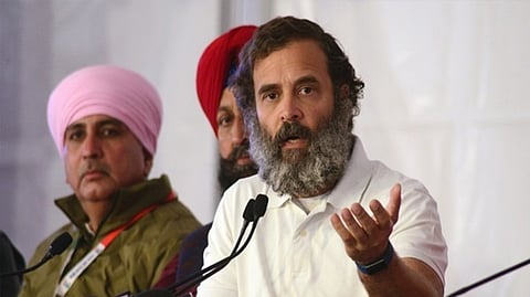 Congress leader Rahul Gandhi