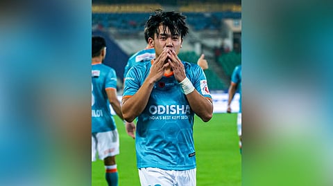 Odisha FC midfielder Isak Vanlalruatfela