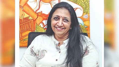 Artist and art educator Sushila Prakash