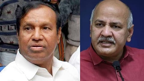 TR Baalu; Manish Sisodia