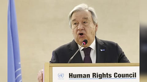 U.N. Secretary-General Antonio Guterres