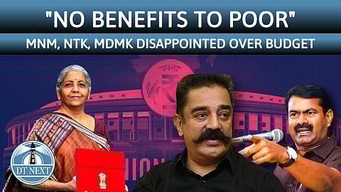 "No benefits to poor": Opposition disappointed over budget