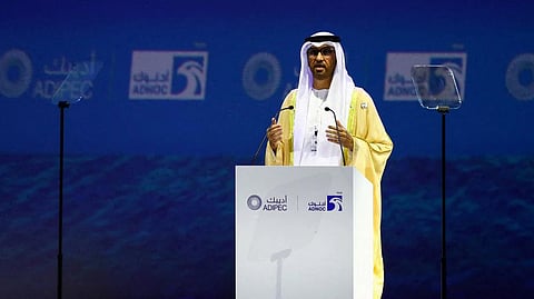 United Arab Emirates' Industry Minister Sultan Ahmed Al Jaber