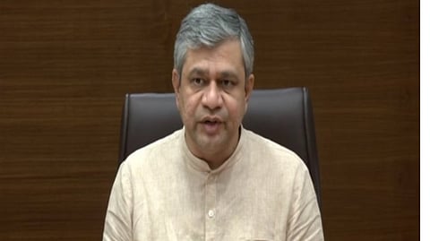 Union minister for communications Ashwini Vaishnaw