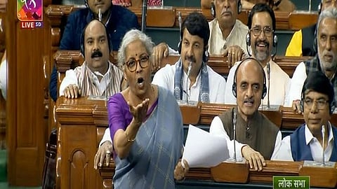 Union Finance Minister Nirmala Sitharaman