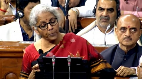 Finance Minister Nirmala Sitharaman