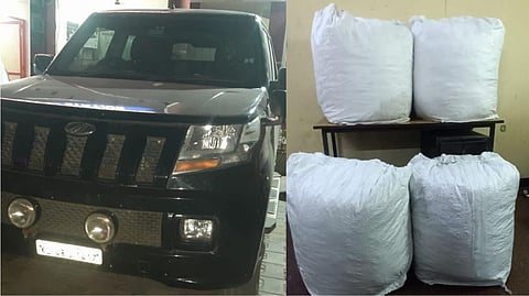 Chennai Police seize 200 kg of Ganja smuggled from Andhra; 2 arrested