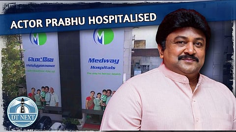 Actor Prabhu hospitalised due to Kidney stone obstruction
